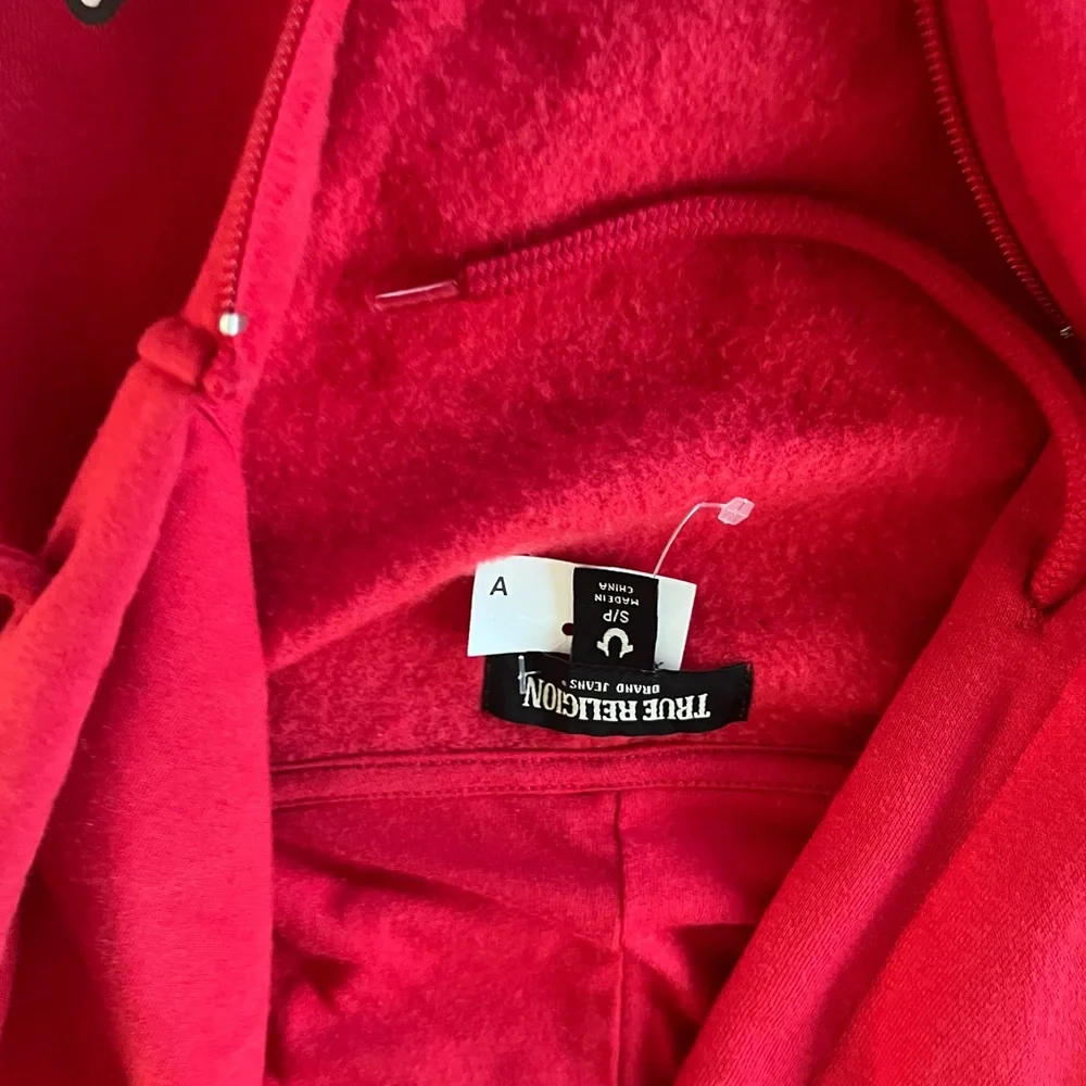 True Religion Red Hoodie